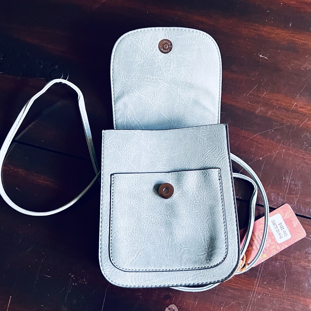 Sam & Hadley Faux Leather Studded Crossbody - Picture 8 of 8